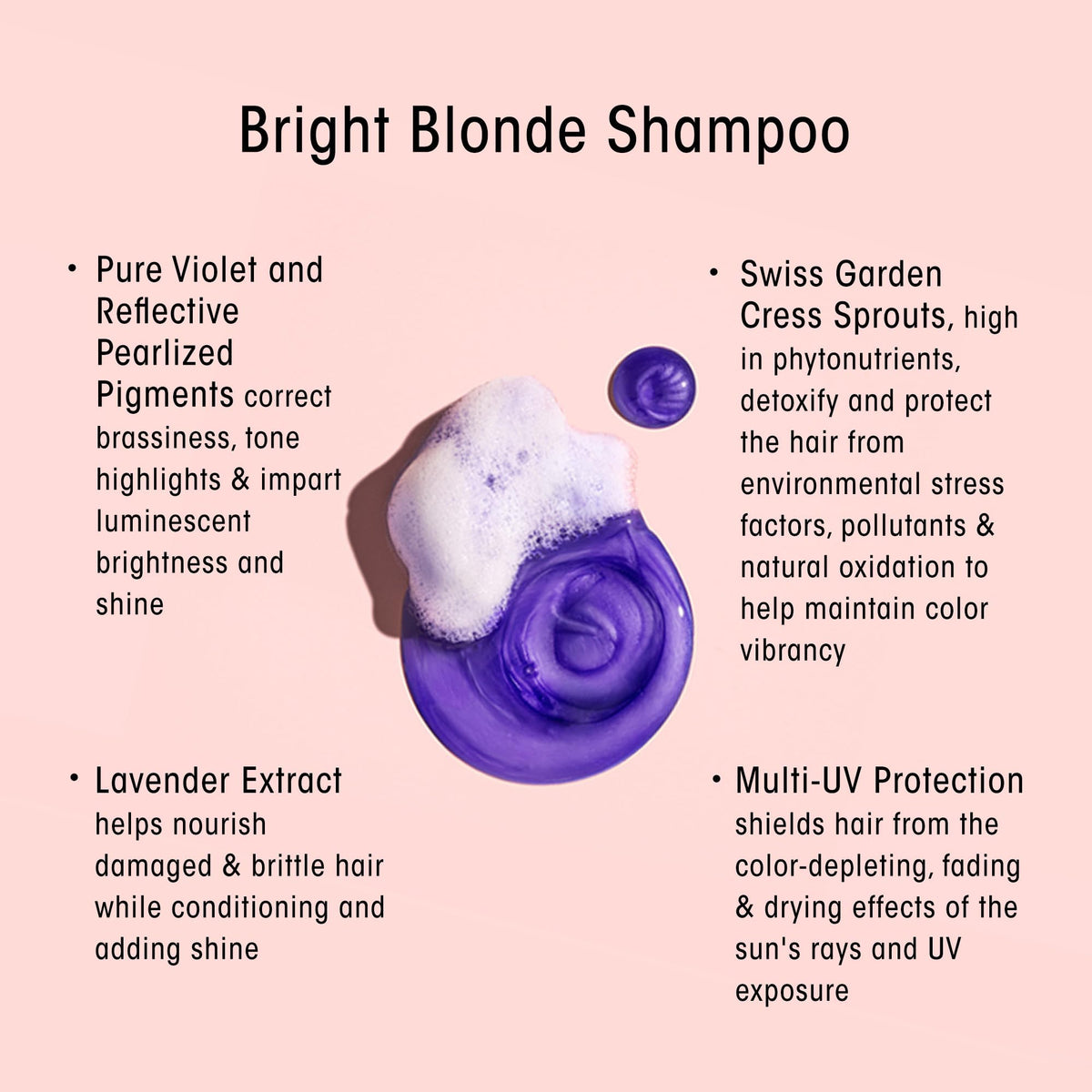 ORIBE close-up of violet pigment in formula showing brass-neutralizing benefit