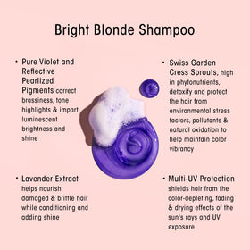 ORIBE close-up of violet pigment in formula showing brass-neutralizing benefit