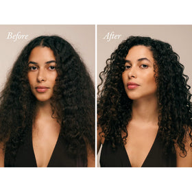 ORIBE close-up texture of crème demonstrating smooth spreadability