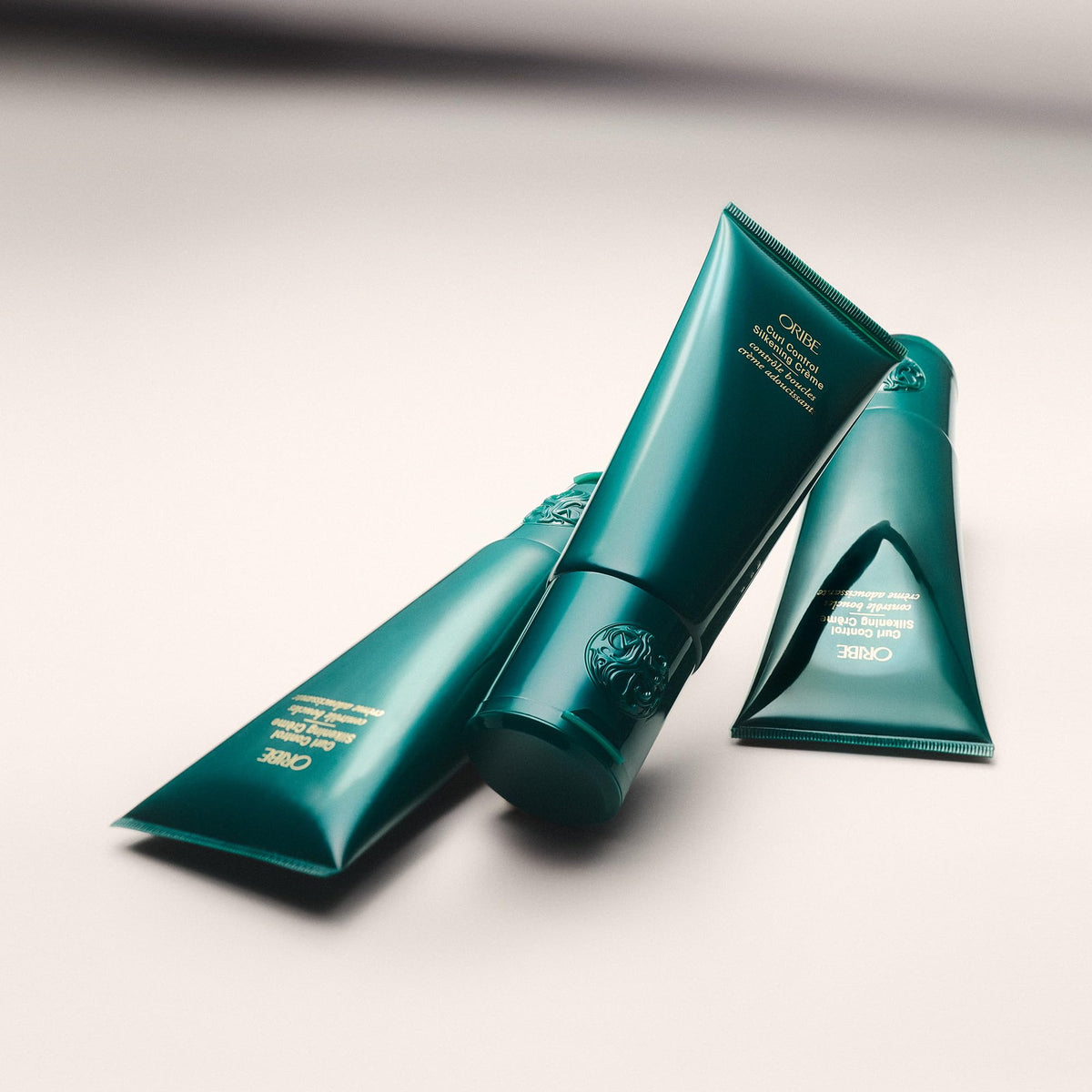 Oribe Curl Control used with diffuser to enhance curl shape and volume