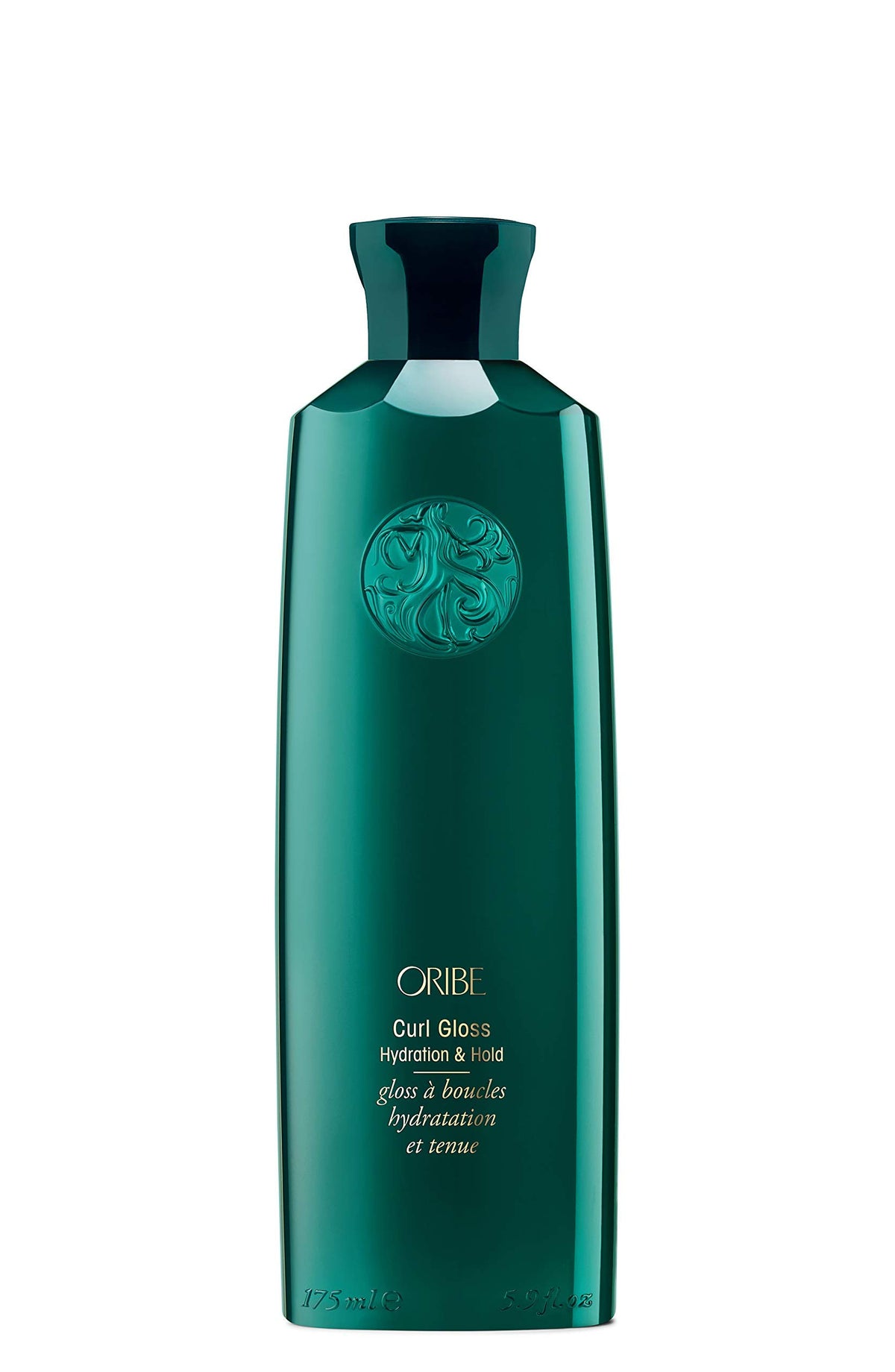 ORIBE front packaging showing bottle and label, conveys premium styling