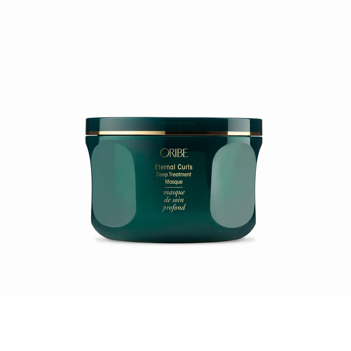 Oribe jar front packaging showing premium design and benefits