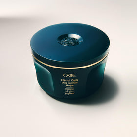 Close-up of Oribe label and usage directions for proper treatment