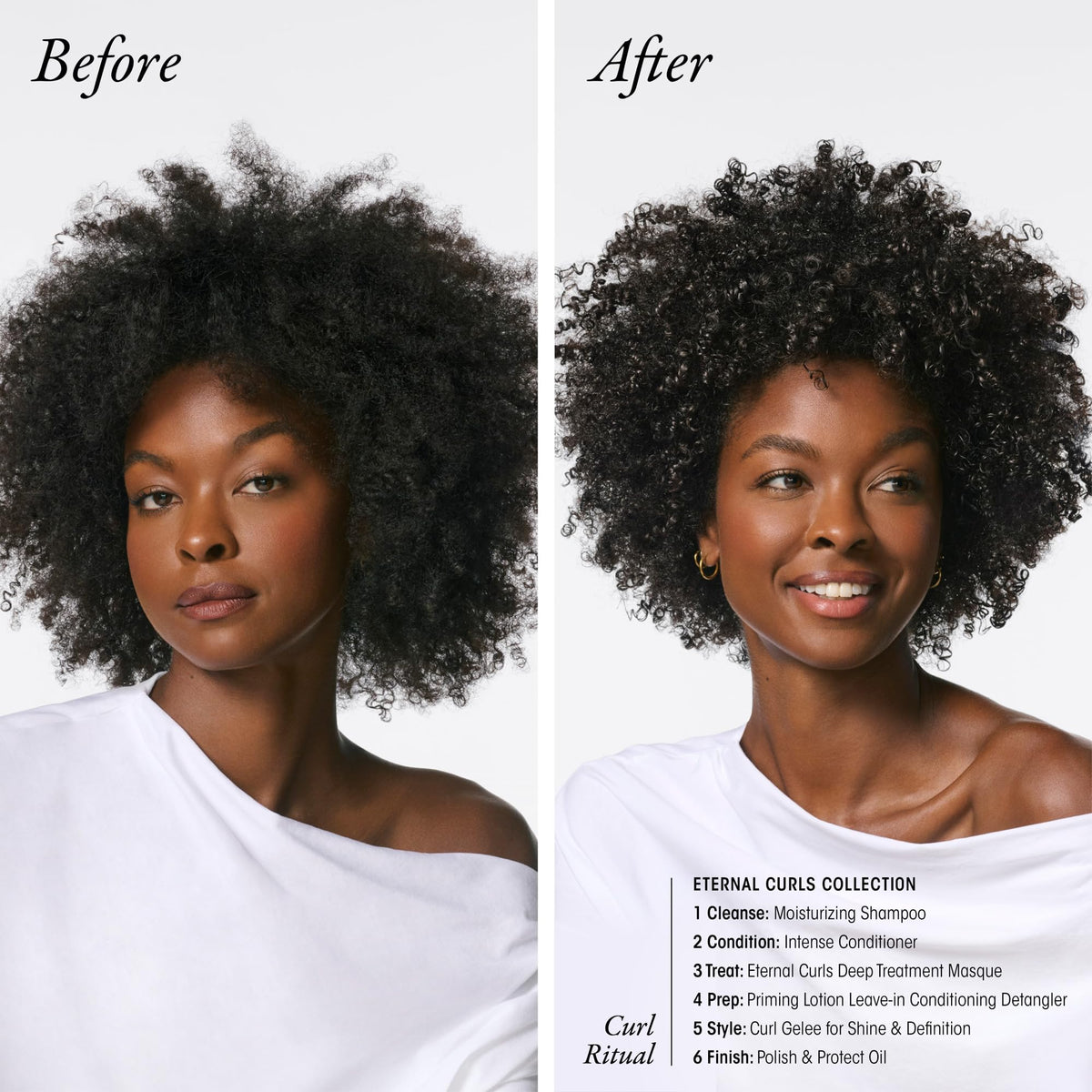 Open jar texture of Oribe Eternal Curls mask showing creamy consistency