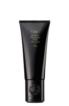 ORIBE front packaging showing product and glossy branding benefits