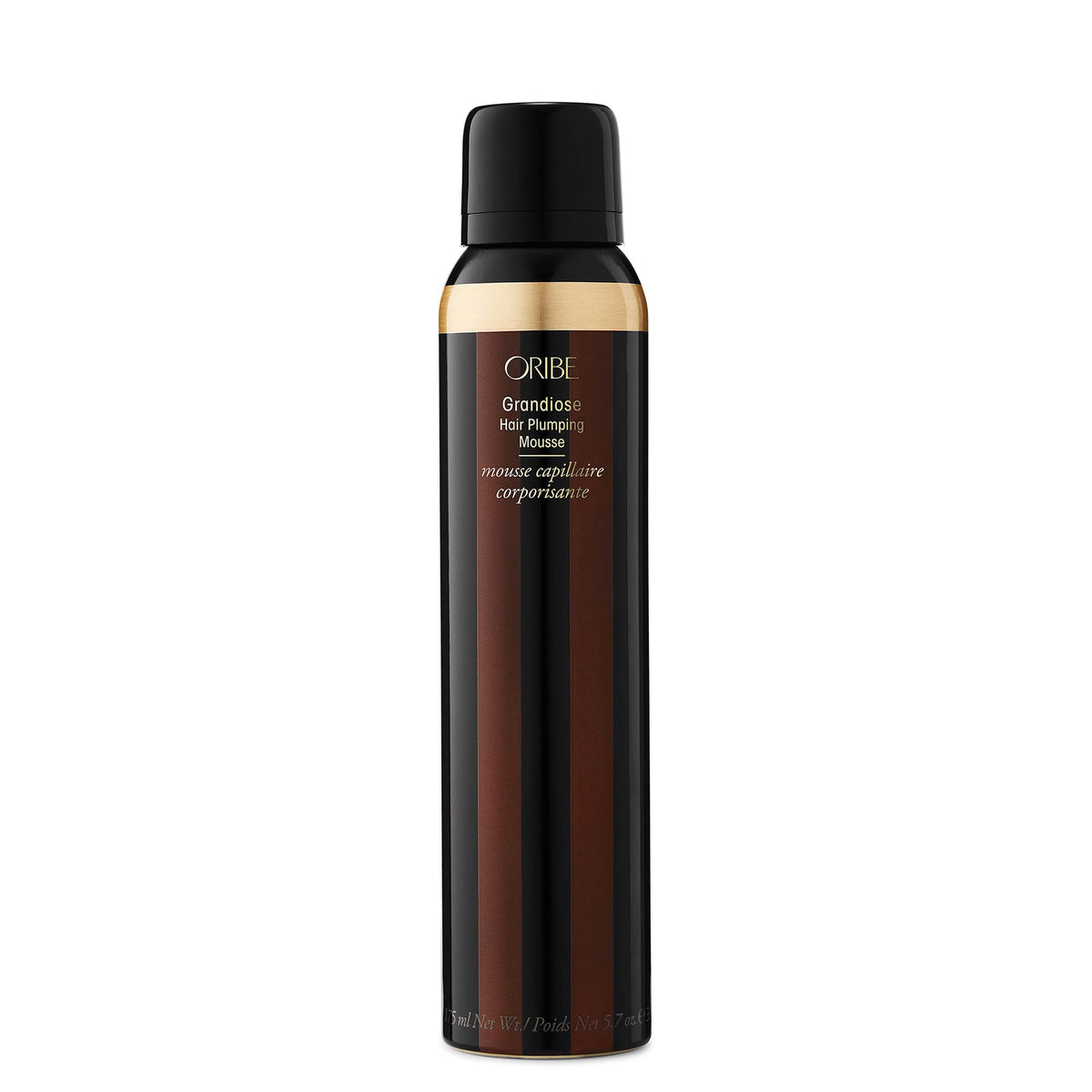 Oribe Grandiose front packaging showing bottle and branding for luxurious volume