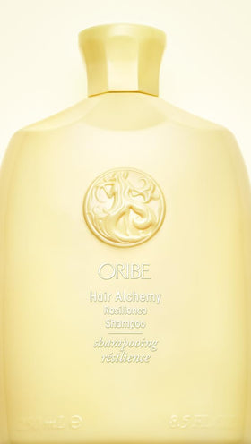 Oribe botanical ingredients close-up showing daisy and honeysuckle for fortifying hair
