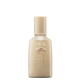 Oribe matte waves front packaging showing bottle and cap, brand clarity and portability
