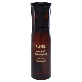 Oribe Maximista front packaging showing product and benefits for lasting lift