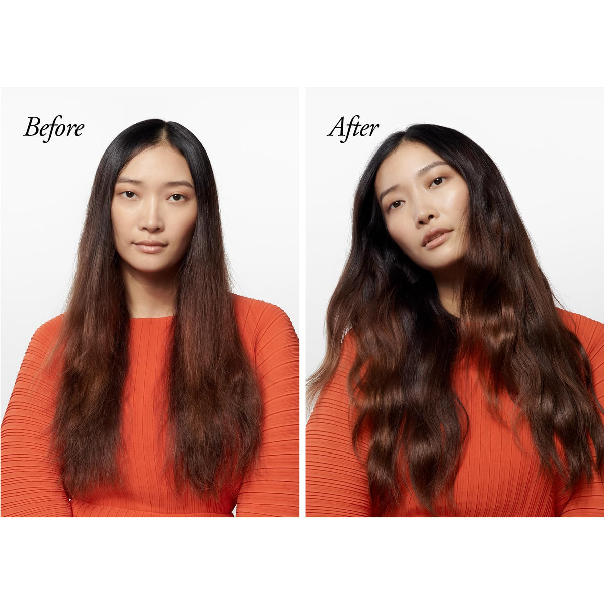 Oribe Maximista spray action from bottle demonstrating even mist and easy root coverage