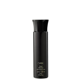 Oribe Royal Blowout front packaging showing sleek bottle and size benefit