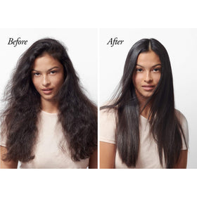 Oribe Royal Blowout spray nozzle detail illustrating even mist coverage benefit