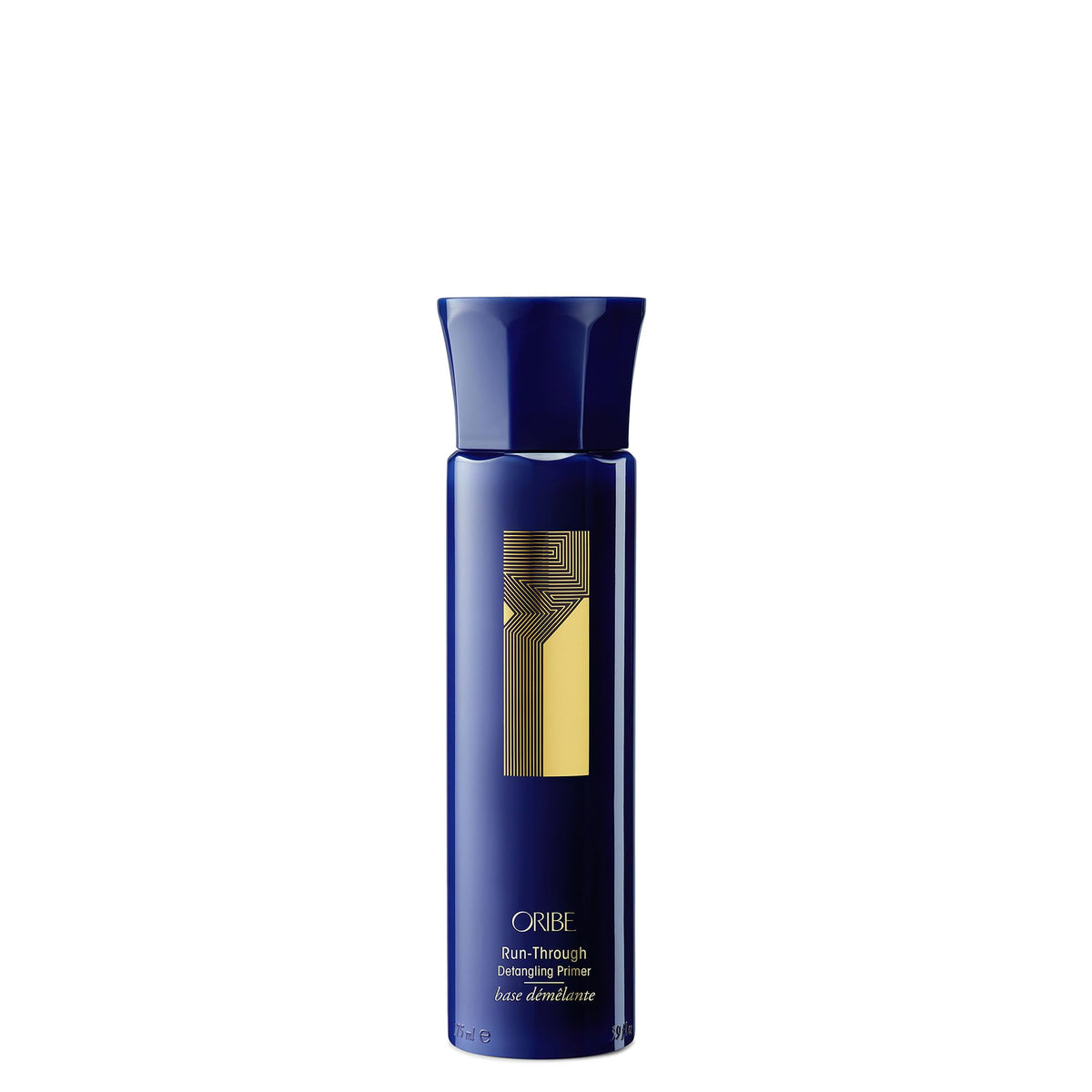 Oribe Run-Through front packaging shows product and size for quick identification and trust