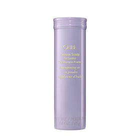 Oribe Serene Scalp front packaging showing sleek can and label, conveys luxury and clarity