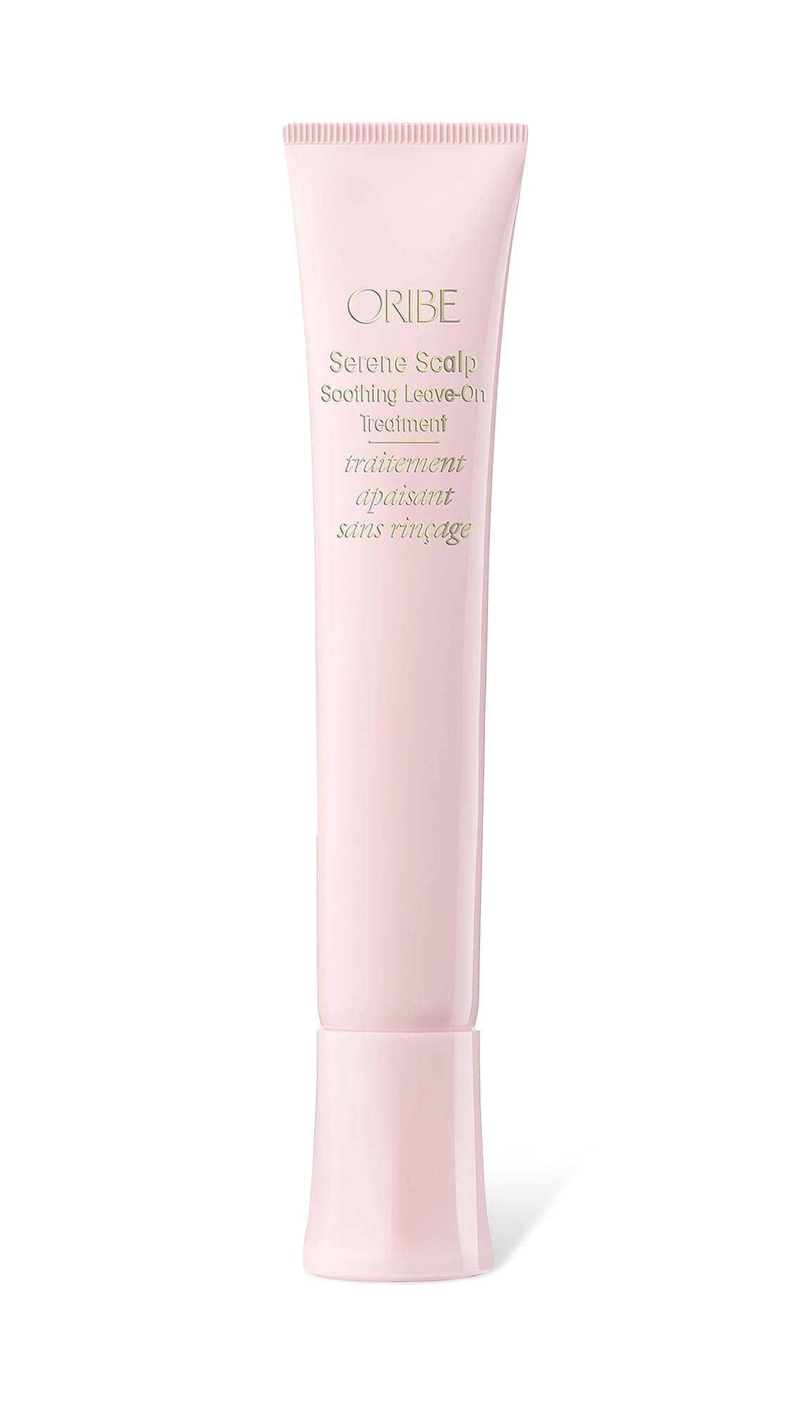 Oribe front packaging showing bottle and label benefits