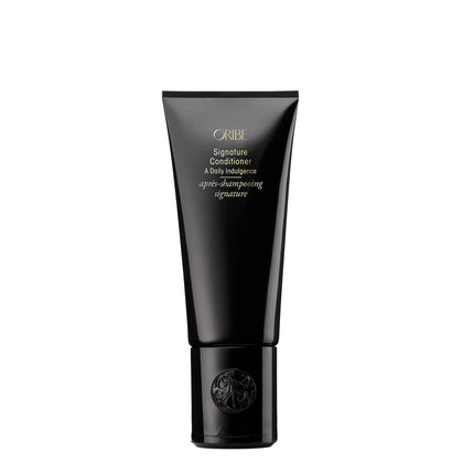 Oribe Signature Conditioner front packaging showing brand and size for premium presentation