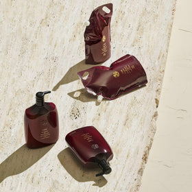 ORIBE liter versus standard bottle size indicating value benefit