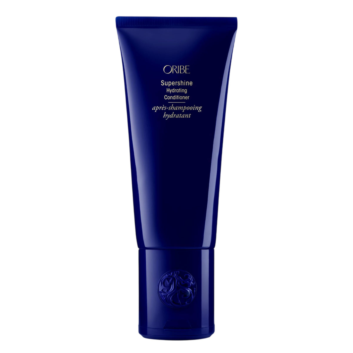 Oribe Supershine front packaging showing glossy bottle and size benefit
