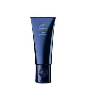 Oribe Supershine front packaging showing elegant 5 oz jar and branding benefits