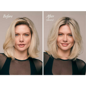 ORIBE close-up sprayer detail highlighting mess-free powder delivery