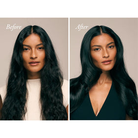 ORIBE gel-serum texture close-up highlighting smooth applicator finish