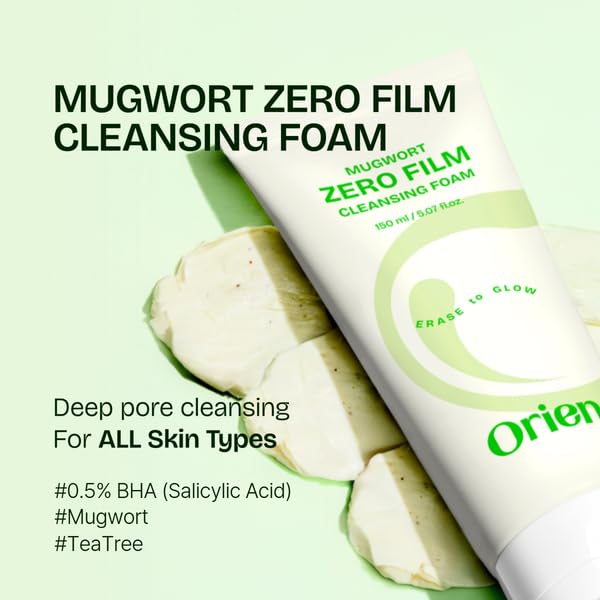Orien foaming texture close-up showing soft foam for gentle cleansing