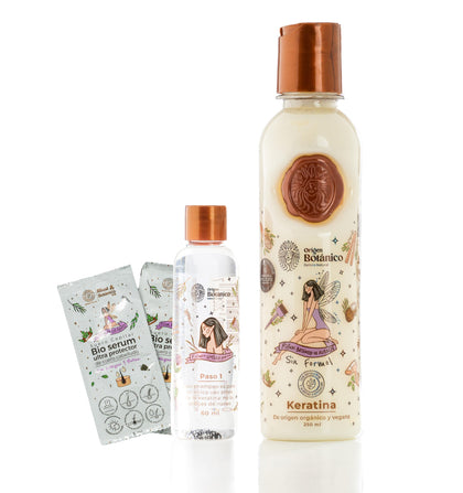 Origen Botánico front packaging 250ml showing product clarity and eco look for easy identification