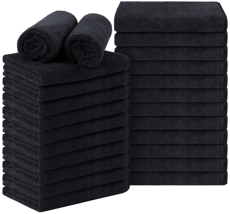 Orighty front view of 24-count towel pack showing professional inventory benefit