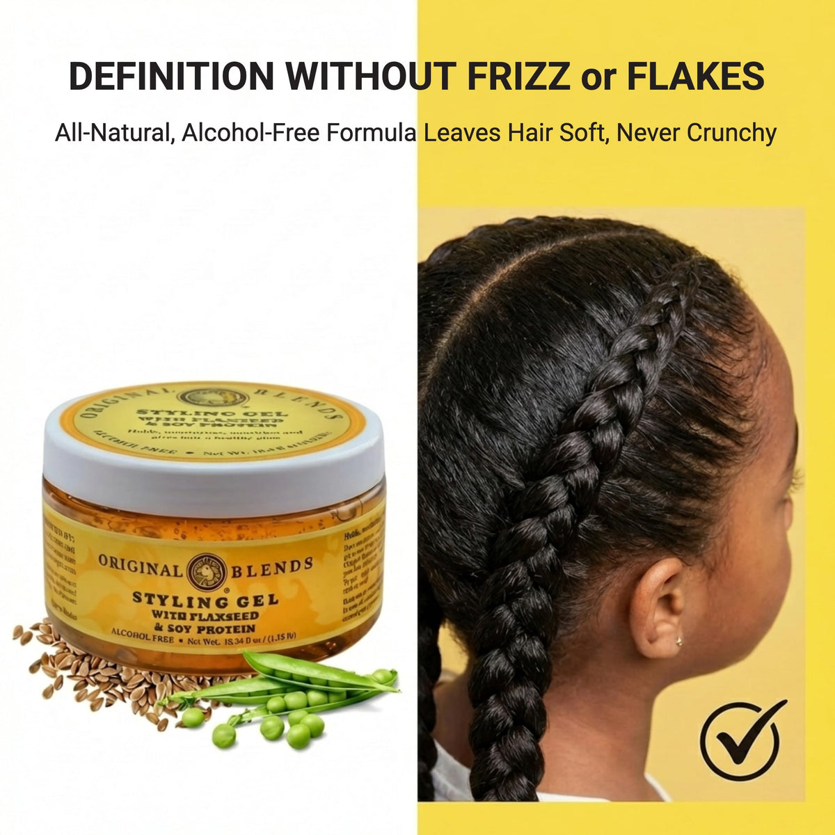 Original Blends defining adult curls for enhanced curl shape and shine