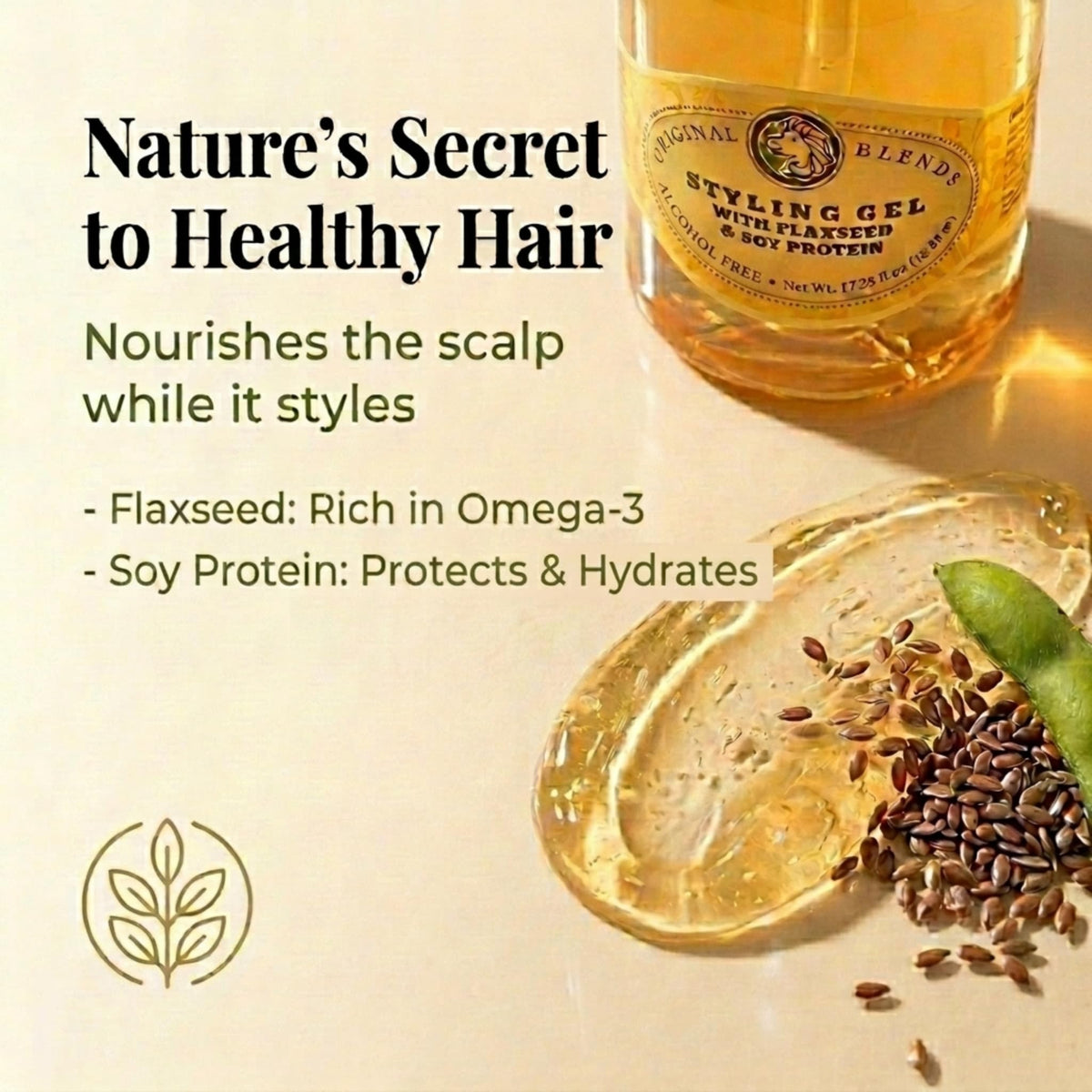 Original Blends close-up gel texture highlighting non-flaking, smooth finish