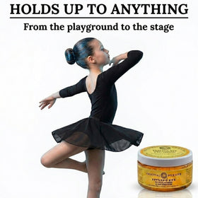 Original Blends slicked-back hairstyle showing smooth hold and touchable finish
