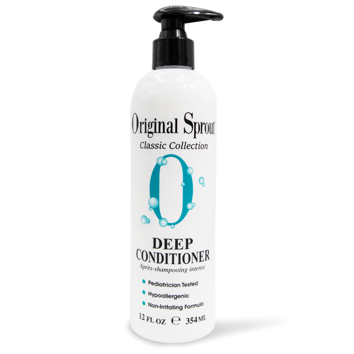 Original Sprout front bottle showing 12 oz and vegan label for clear product identity