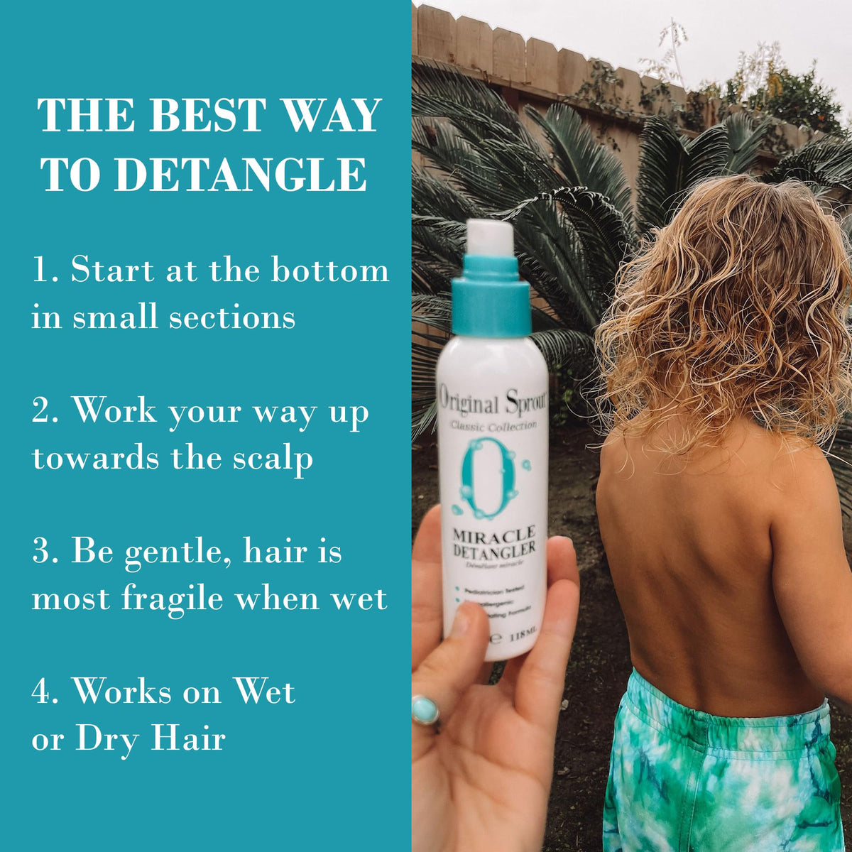 Original Sprout bottle next to ruler for size comparison and value-per-ounce benefit