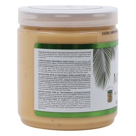Originals by Africa's Best after-treatment hair result, visible shine and smoother strands benefit