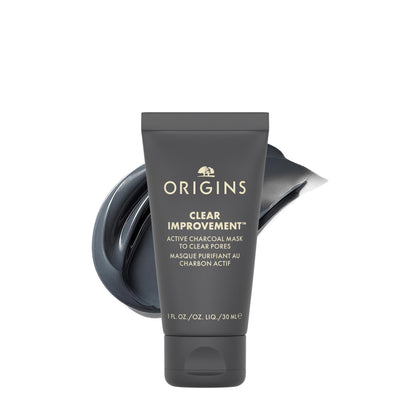 Origins travel-size mask front packaging showing product name and size