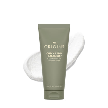 Origins front packaging showing product tube and clear benefits