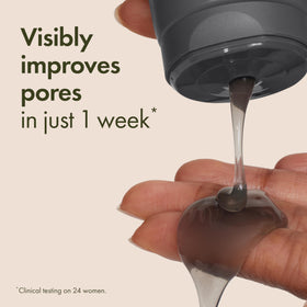 Origins cleanser dispensed in hand demonstrating easy lather and effective cleansing