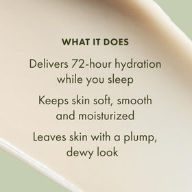 Origins Drink Up applying mask at night on face demonstrating easy overnight hydration routine