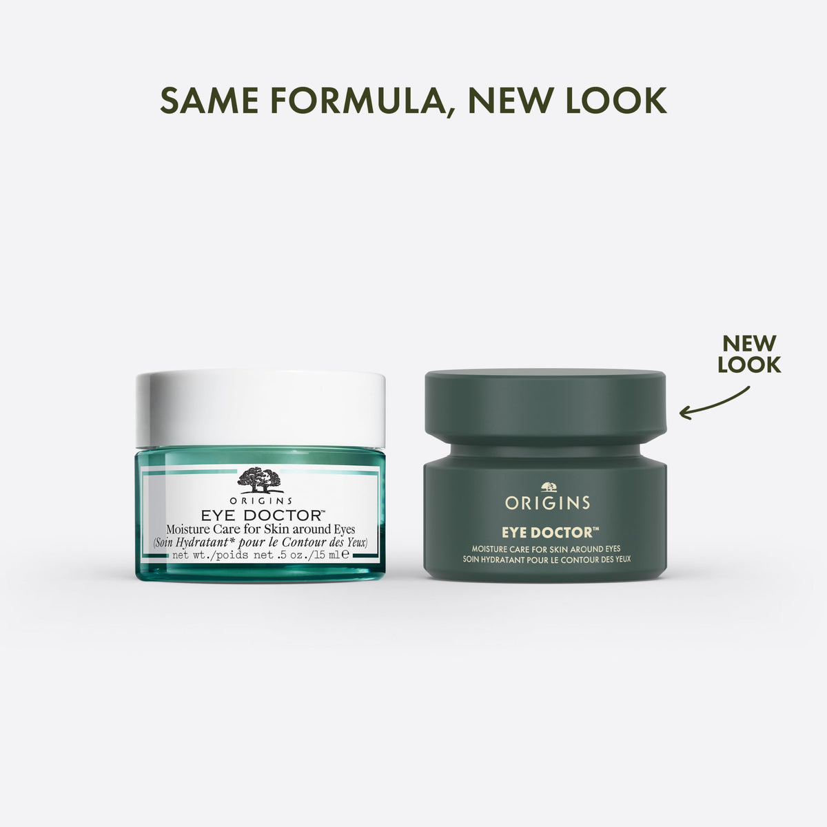 Origins Eye Doctor cream texture close-up demonstrating smooth, hydrating formula benefit
