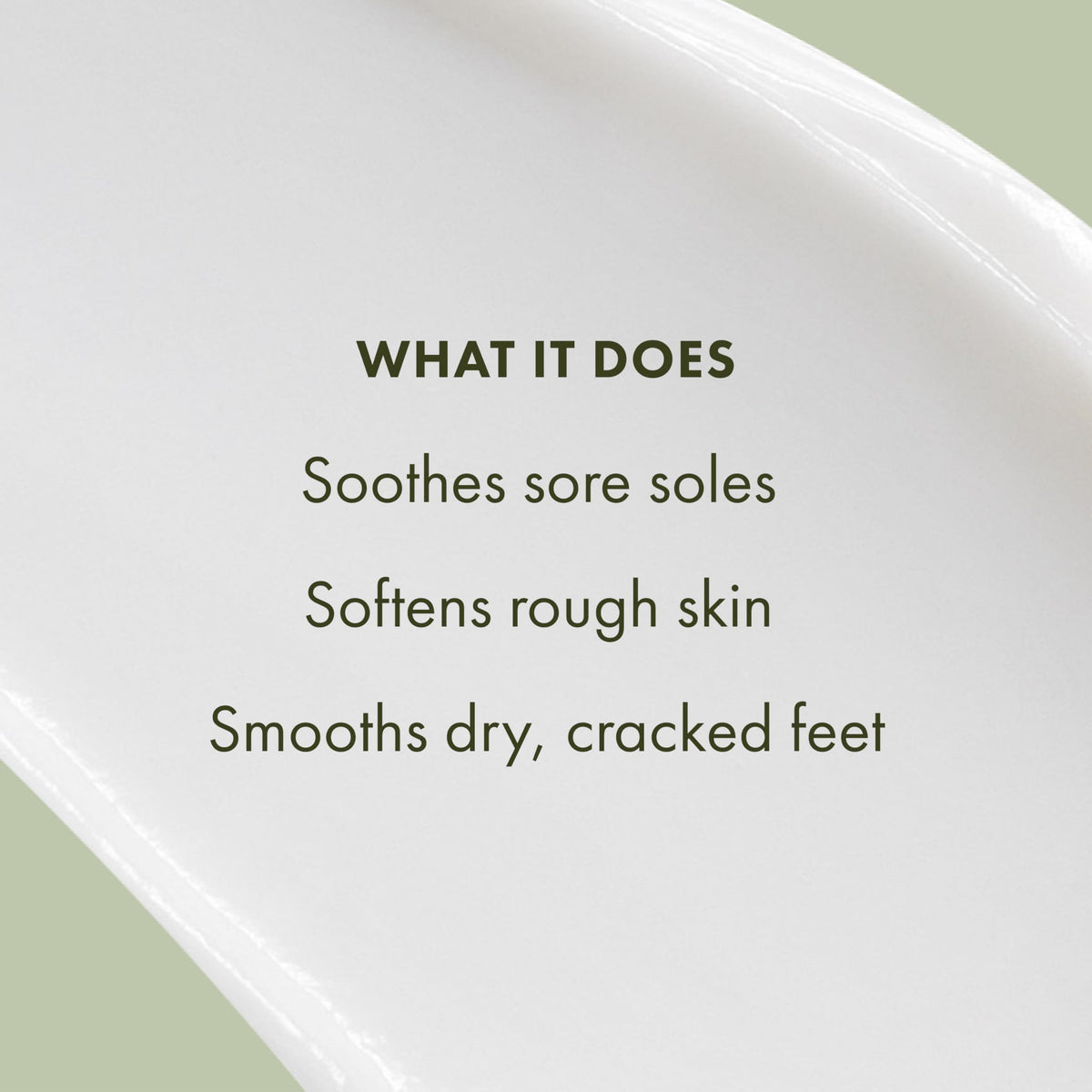 Origins foot cream size comparison in hand illustrating portability and amount