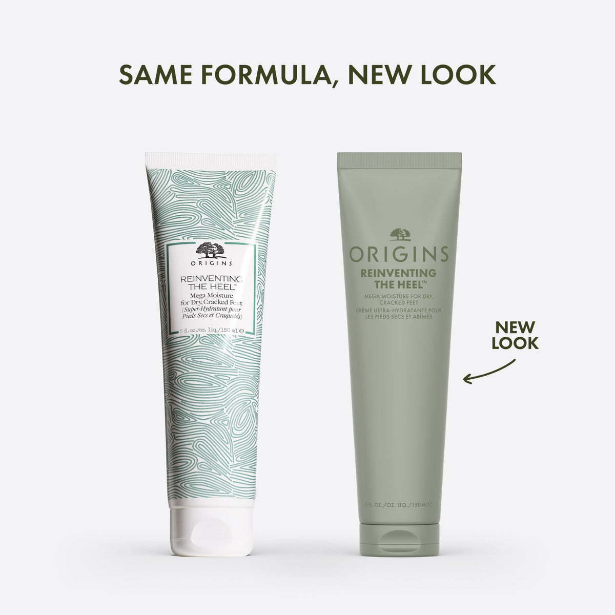 Origins foot cream creamy texture close-up highlighting rich shea butter hydration