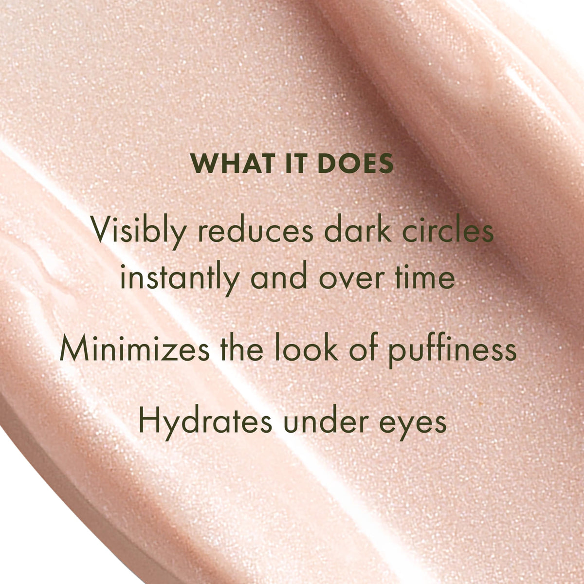 Origins GinZing application on fingertip demonstrating easy blending and instant wake-up effect