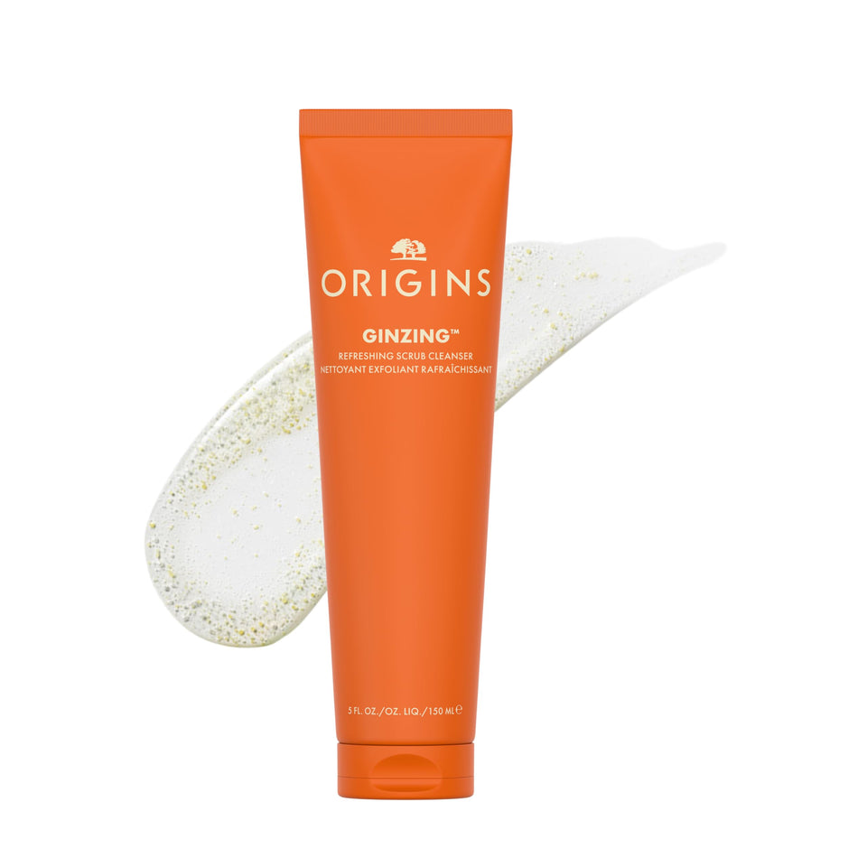 Origins GinZing front packaging showing product and bright label for energizing cleanse