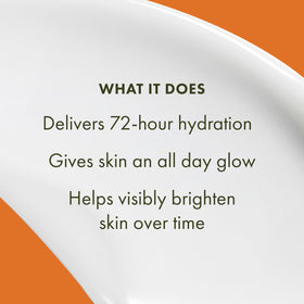 Origins GinZing ingredient bottle with Vitamin C, demonstrating brightening benefit