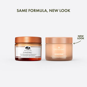 Origins GinZing gel texture close-up highlighting lightweight hydration benefit