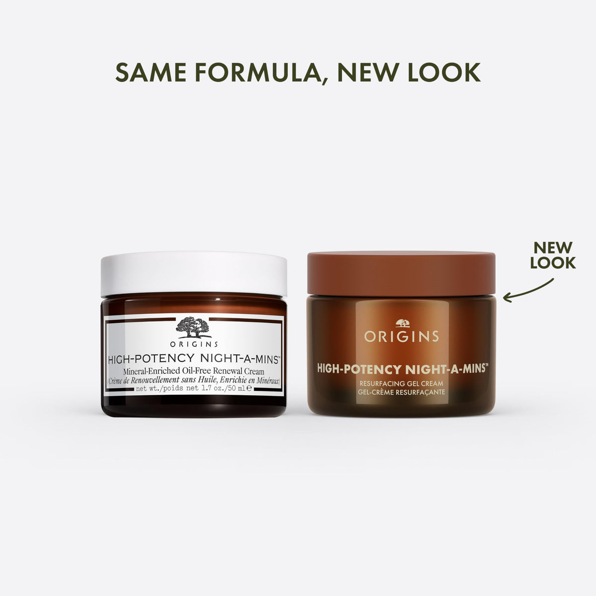 Origins open jar revealing smooth gel texture for lightweight hydration