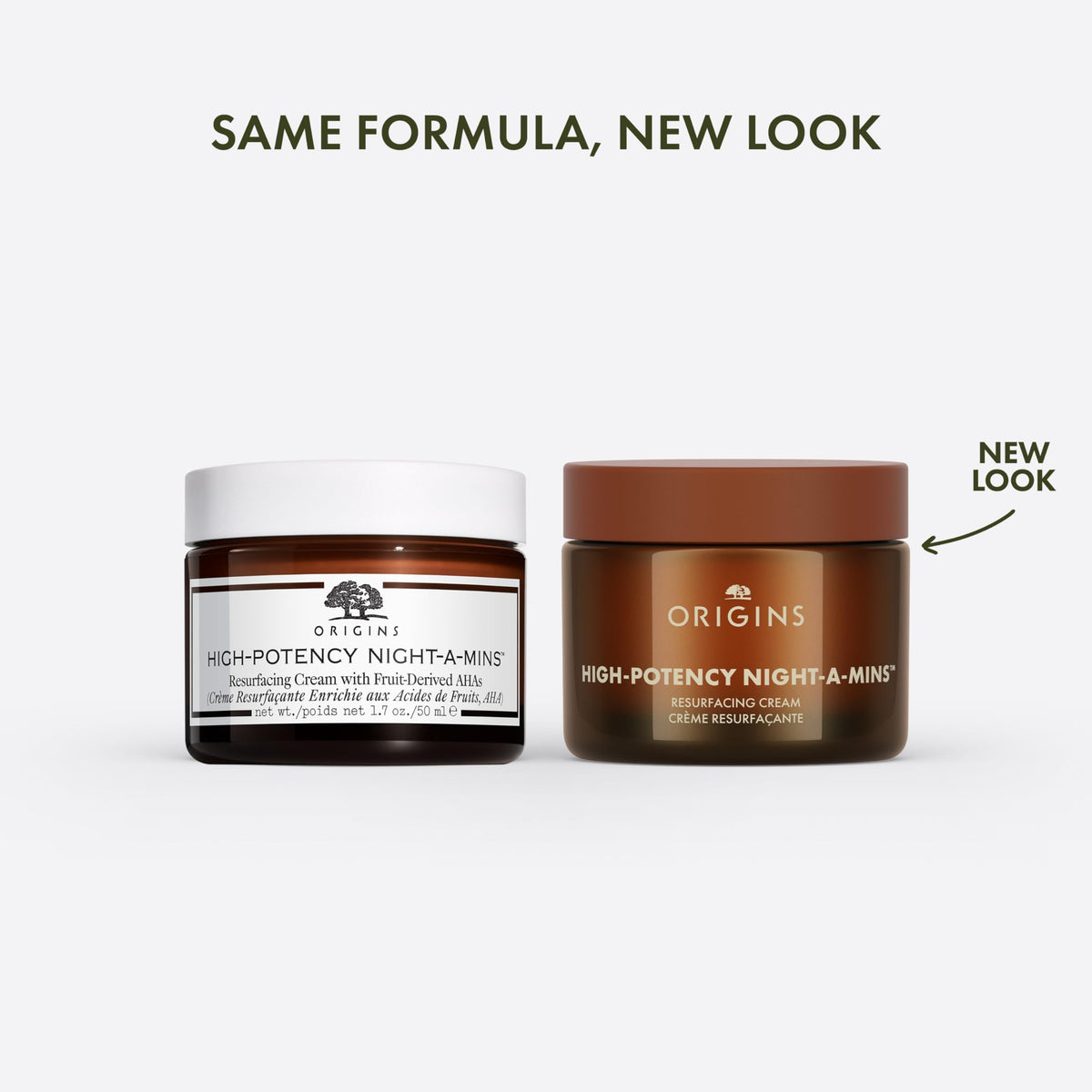 Origins open jar texture close-up highlighting creamy consistency and nourishing hydration benefit