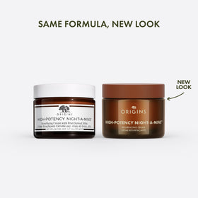Origins open jar texture close-up highlighting creamy consistency and nourishing hydration benefit