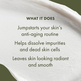 Origins Plantscription ingredients flatlay including Anogeissus and glycerin displaying natural formulation benefit