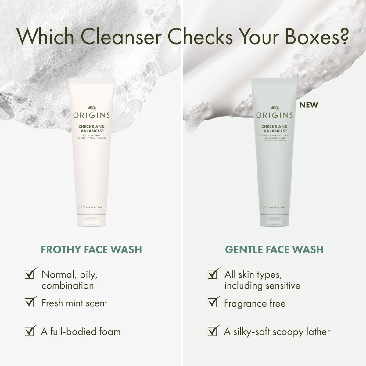 Origins product placed on bathroom counter suggesting daily routine convenience